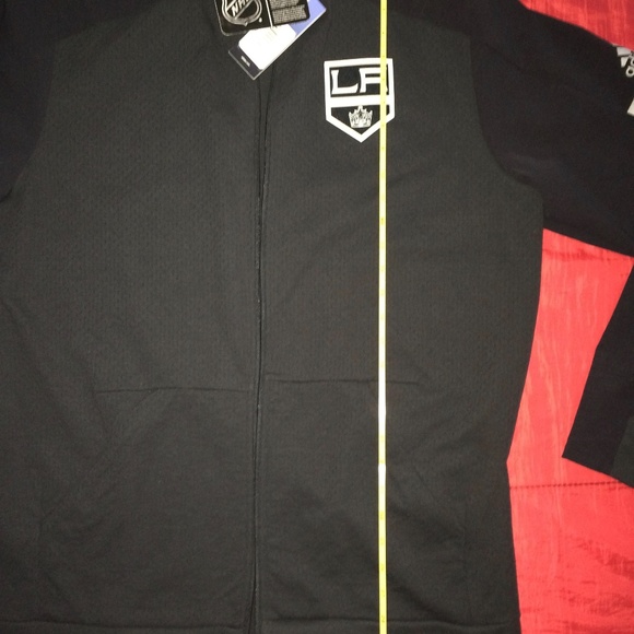 SOLD - Adidas LA Kings NHL Jacket XL MSRP: $144 - Picture 9 of 10